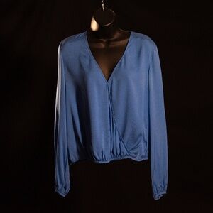 Theory Women's Silk Long Sleeve Top